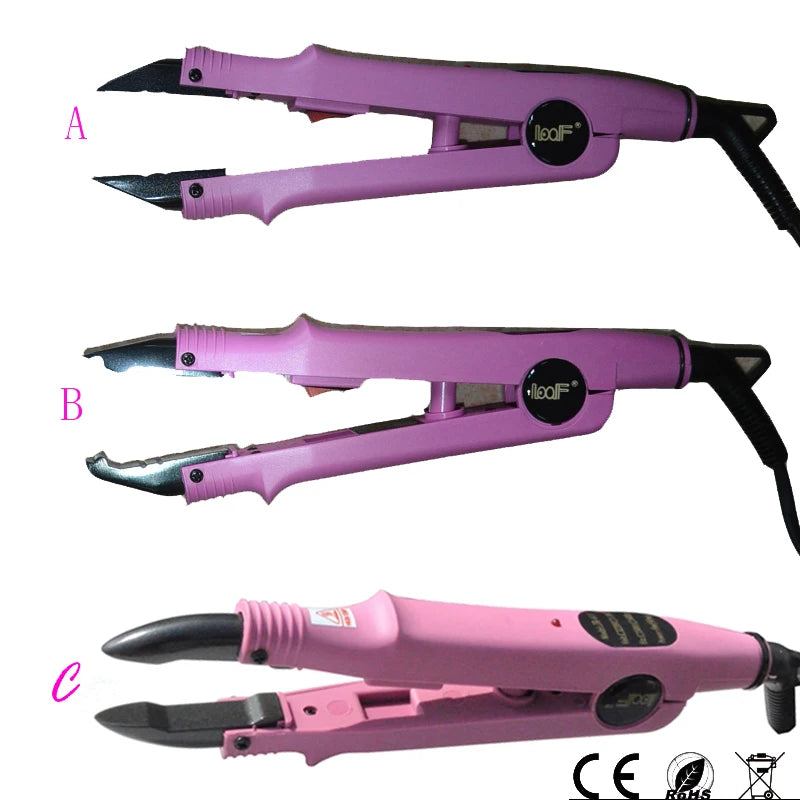 JR-611 Professional Mini Hair Fusion Iron Constant Temperature Heat Keratin Melt Extension Connector Tool for Hairdress