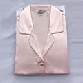 Pajamas for women pyjamas 100% pure silk 19mm sleepwear night suit home wear 2 pieces/set