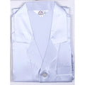Men's 100% Real Silk Pajamas Set for Men Sleepwear Loungewear Long Sleeve Button Down PJ with Pocket Luxury 19 Momme