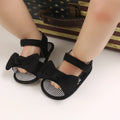Infant Baby Girls Summer Sandals with Flower Soft Sole Newborn Toddler First Walker Crib Dress Shoes