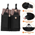 Tactical Molle Magazine Pouch Tactical Pouch Single/Double/Triple Rifle Pistol Mag Pouch 2-Layer Cartridge Holder for M4 M14 M16