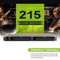 GAX-215 Professional sound equipment professional audio equalizer Dual 15 Band Graphic Equalizer Power equalizer dj equipment