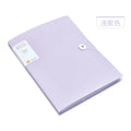 A4 30/60/80/100 Pages Plastic Budget Binder File Folder  Documents Booklet Leaflet Student Office Desk Supplies Organizer