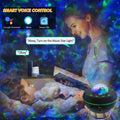 New WiFi Tuya Smart LED Star Galaxy Projector Ocean Wave Starry Sky Night Light Nebula Atmospher Lamp Blueteeth USB Music Player
