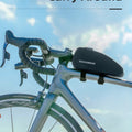 ROCKBROS Bicycle Bag Waterproof Cycling Top Front Tube Frame Bag Large Capacity MTB Road Bicycle Pannier Black Bike Accessories