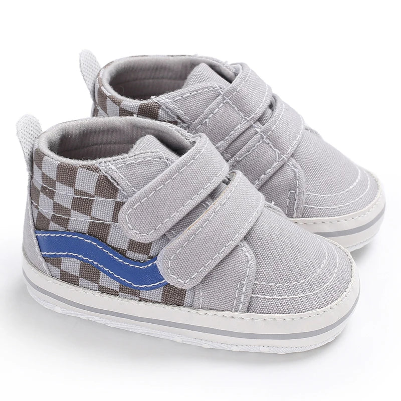 Canvas Sneakers Baby Boy Girl Shoes First Walkers Infant Toddler Anti-Slip Soft Sole Classical Newborn Baby Shoes 0-18 Month