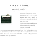 Custom Name Monogram Luxury Genuine Leather Men Wallet Card Holder Crocodile Pattern Gift for Girlfriend Boyfriend Friend Her