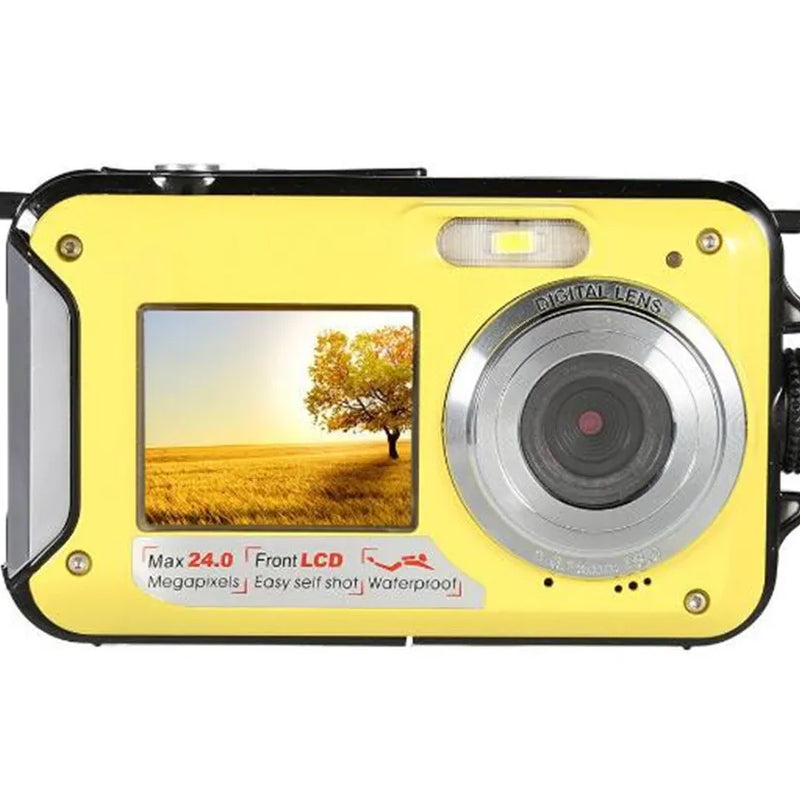3 Inch  Dual Screen Portable Digital Camera Water-proof Video Camera