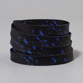 Fashion Art Splash Ink Creative Shoelaces Men Women Trend Personality Blue White Sport Casual Basketball Shoes Laces Dropship