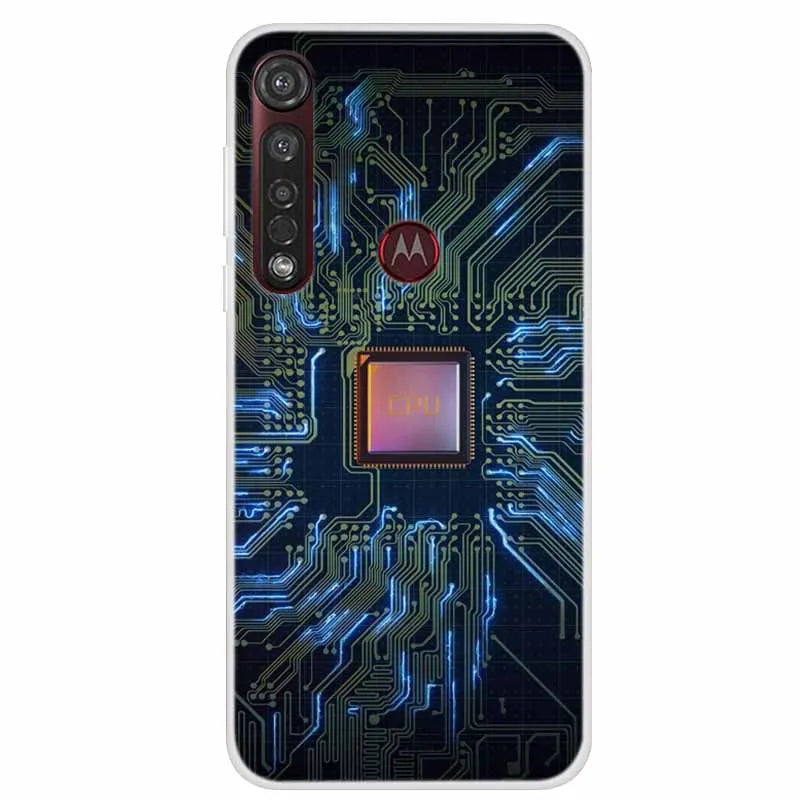 For Motorola Moto G8 Power Case Shockproof Soft silicone TPU Back Cover For Moto G8 Power Lite Phone Cases Case G8 Plus Cartoon