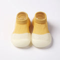 Baby Socks Shoes Kids Toddler First Walkers Soft Non-Slip Sole Knit Breathable Rubber Floor Shoes for Boys & Girls