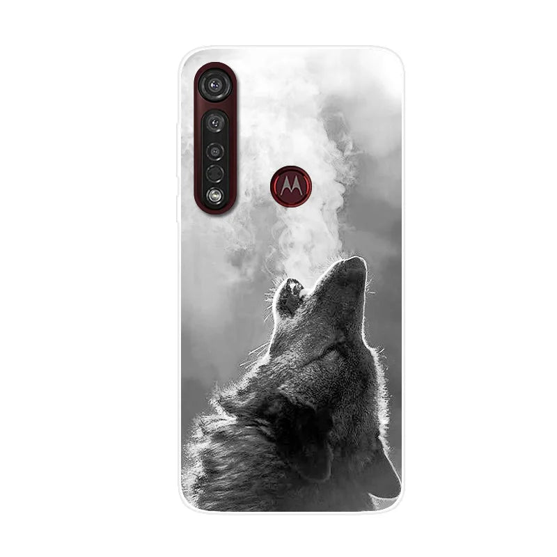 For Motorola Moto G8 Power Case Shockproof Soft silicone TPU Back Cover For Moto G8 Power Lite Phone Cases Case G8 Plus Cartoon