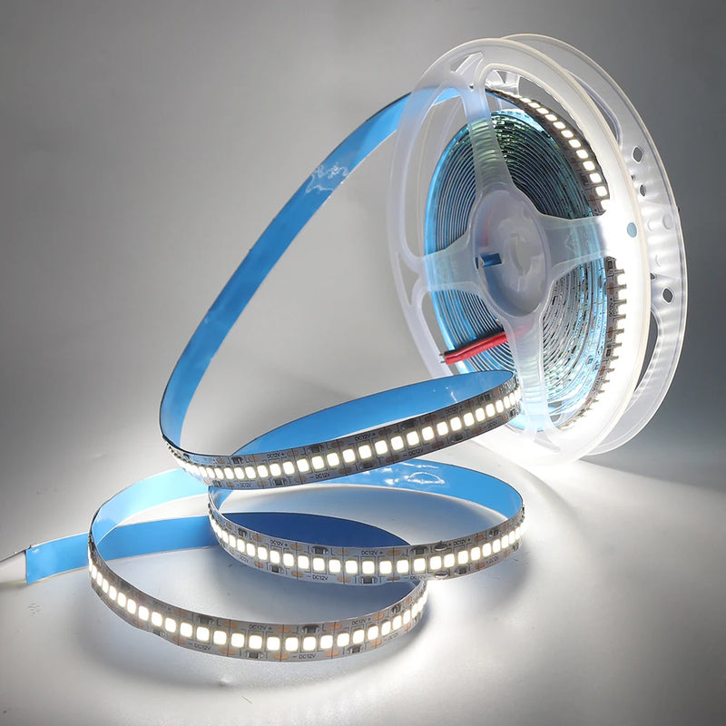 LED Strip Light 12V 24V 2835 5050 5054 5M RGB White Pink Red Blue Flexible LED Tape Ribblon 120LED 60LED 480LED Waterproof Decor