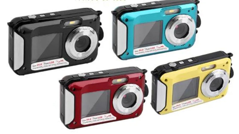 3 Inch  Dual Screen Portable Digital Camera Water-proof Video Camera