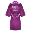 Birthday Party Girl & Entourage Satin Printing Women | SAMAG