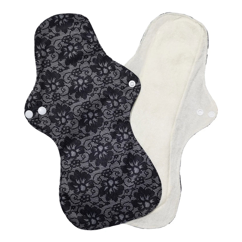 Reusable Urinary Incontinence Menstrual Pads Heavy Flow Large Size Breathable Cloth Napkin Waterproof Overnight Sanitary Pads