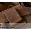 I AM LEGEND Will Smith Canvas +Genuine leather Men Messenger Bag Canvas Shoulder Bag men Crossbody Bag Sling Casual Bag Satchel