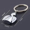 Hot Angel Couple Key chain Men New Gift Car Key Ring Women Angel Metal Keychain lovers group Patry Jewelry key holder
