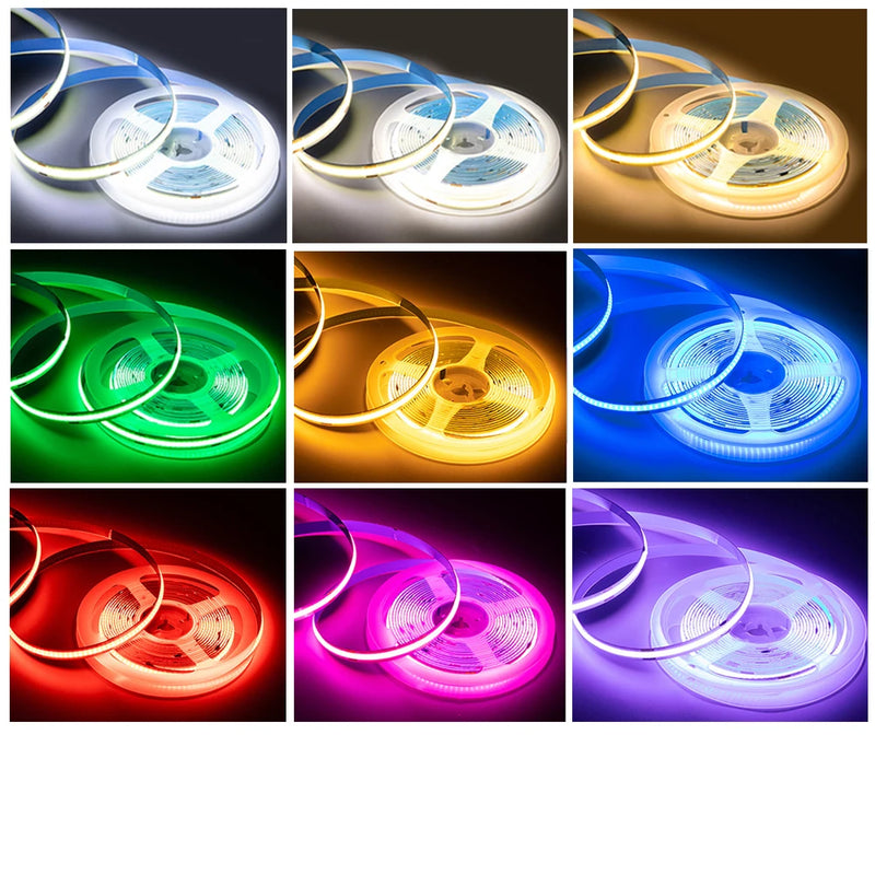 LED Strip Light 12V 24V 2835 5050 5054 5M RGB White Pink Red Blue Flexible LED Tape Ribblon 120LED 60LED 480LED Waterproof Decor
