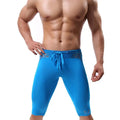 GANYANR Running Tights Men Compression Gym Leggings Fitness Basketball Sexy Sport Jogging Training Athletic Yoga Shorts Workout