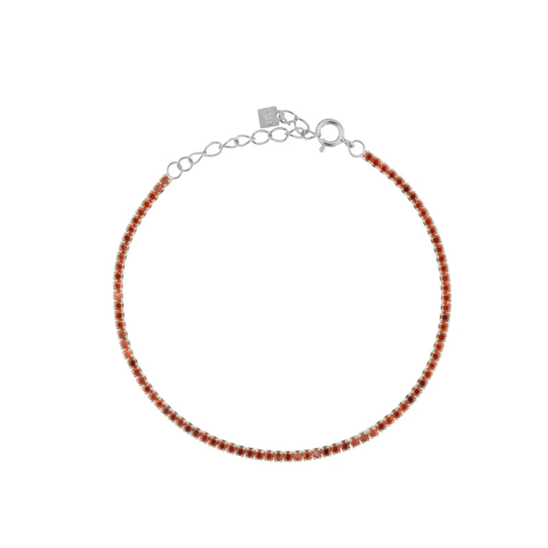ANDYWEN 925 Sterling Silver 1.5mm Tennis Zircon Charm Long Chain Necklace Rock Punk Fashion Fine Jewelry Gift Wedding Party