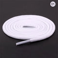 1 Pair Round Shoelaces Top Quality Polyester Classic Off White Shoe laces Do not fade Outdoor Leisure Sneakers Shoe lace Unisex