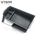 Vtear Car Storage Tidying Box Stowing Container Case Tray Clapboard Organizer Decoration Interior Accessories For Infiniti Qx50