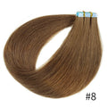 Doreen Copper Red Tape In Human Hair Extensions 16 to 24 Inch 50g/set PU Seamless Skin Weft 350# Colored Hair Extensions Tape in