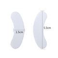 25/50/100/200/500 No.2 Thick Silicone Eyelash Pad Patch Under Eye Pad For Eyelash Extension Silicone Pad Eyelash Extension Tool