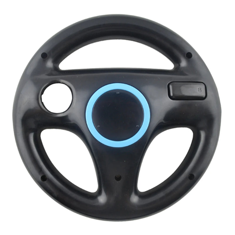 6 color Durable Plastic Steering Wheel For Wii for Mario Kart Racing Games Remote Controller Console