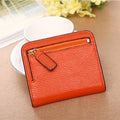 Fashion Split Leather Women Wallets Mini Purse Lady Small Leather Wallet with Coin Pocket