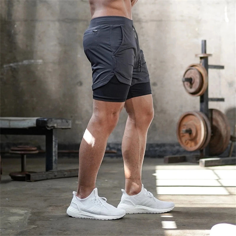 Summer Running Shorts Men Sports Jogging Fitness Training | SAMAG