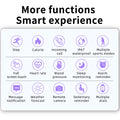 LIGE 2026 Smart Watch Women Men Ladies Gift Sport Fitness Men Watches Heart Rate Monitor Waterproof Smartwatch For Android IOS