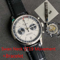 Limited Edition Official Pilot Mechanical Watch Chronograph ST19 Original Military 40MM Men Wristwatch - Visuel 10 | SAMAG