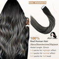 Full Shine Tape In Hair Extensions Human Hair 100% Remy Natural Human Hair Seamless Skin Weft Seamless Color Glue For Women