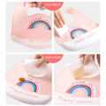 Silicone Babi Bib Waterproof Saliva Dripping Banana Bibs Cartoon Newborn Feeding Soft Edible Aprons Baby Adjustable Burp Scarf