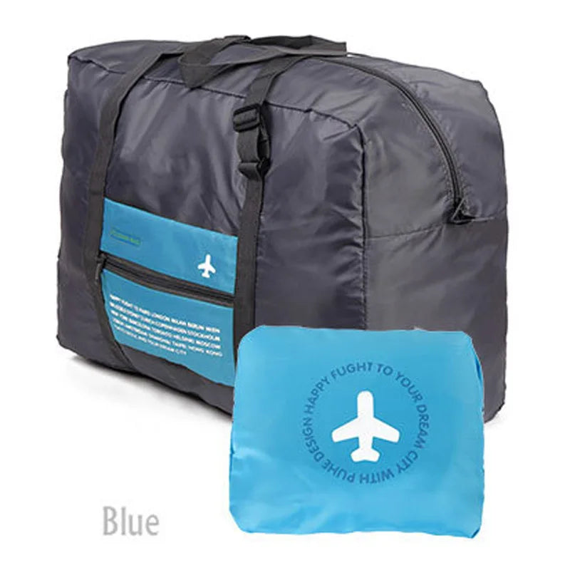 Wateproof Foldable Hand Travel Bag Unisex Suit Nylon Handbag Casual Organizer Aircraft Storage Bags Portable Small Luggage Bag