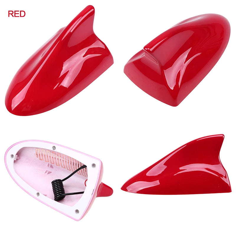 Car Shark Fin Antenna Roof Decoration Aerial Radio FM Signal for Ford Fiesta Kia BMW Citroen C4 Mini Cooper Opel 안테나 форд фиеста