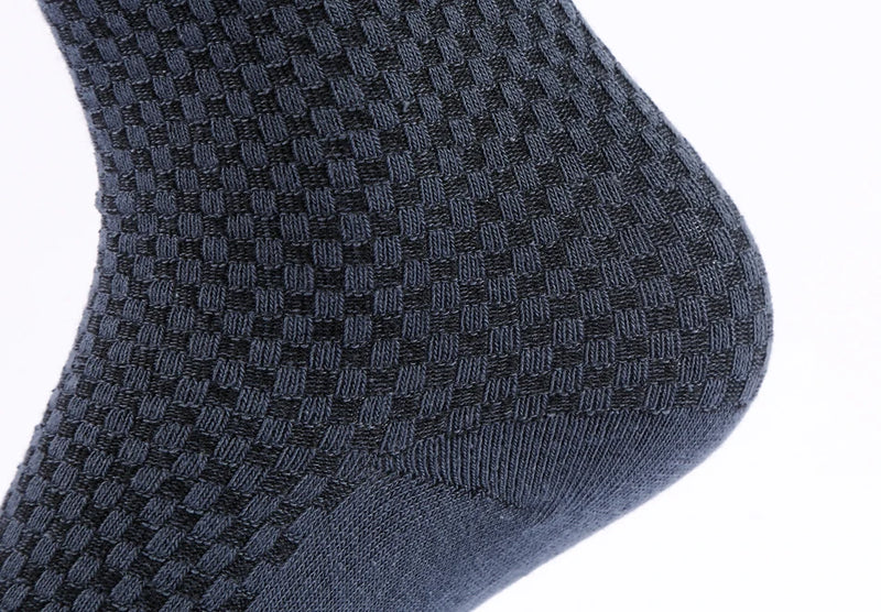 10 Pairs High Quality Bamboo Fiber Men's Socks Business Breathable Deodorant Compression Socks Men Long Big Size EUR 38-46