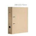 Deli Large Ring Binder A4 File Folder Kraft Paper Archivador Anillas A4 Folder For Documents Organizer Big Ring Binder Folder A4