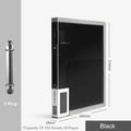 Fashion Colors Ring Binder A4 File Folder Folder 2-Rings Office Document Organizer File Storage A4 Binder Folder With Rings