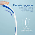 Y-Kelin Tongue Scraper Oral  Cleaner Brush Fresh Breath Cleaning Coated  Toothbrush  Hygiene Care Tools