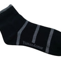 Men's Bamboo Diabetic Ankle Socks with Seamless Toe and Non-Binding Top,6 Pairs L Size(10-13)
