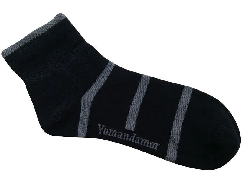 Men's Bamboo Diabetic Ankle Socks with Seamless Toe and Non-Binding Top,6 Pairs L Size(10-13)