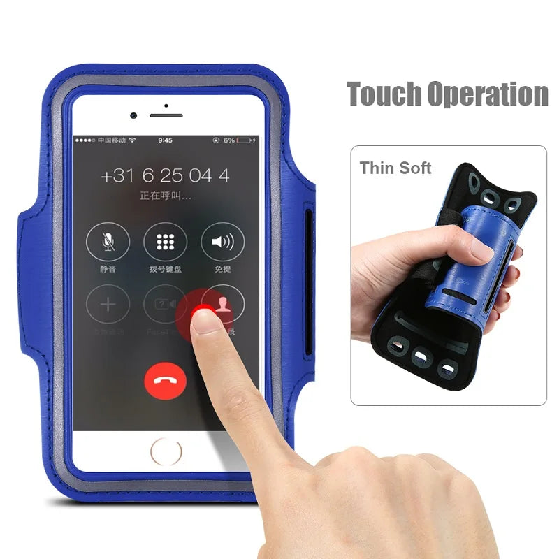 Sport Arm band For Xiaomi Redmi Note 10 Pro Max Pouch Gym Running Arm Holder for Xiaomi Mi 10T Pro Lite Redmi 9T 9A 8 Pro Cover