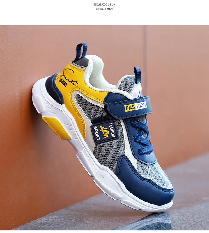 All Seasons Kids' Sneakers Children's Fashion Sports Shoes Boys' Running Leisure Breathable Outdoor Shoes Lightweight Breathable