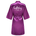 Birthday Party Girl & Entourage Satin Printing Women | SAMAG