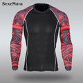 New Men's Thermal Underwear Sets Compression Sport Suit Sweat Quick Drying Thermo Underwear Men Clothing Long Johns Sets