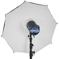 Selens 2pcs 84cm/33" Reflective Umbrella Softbox Black&Silver Lighting 2-in-1 kit for Photo Studio Photographic Light Adjustment