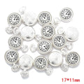 10 pcs Enamel charms antique bronze metal watch pendants fit diy necklace bracelet charms for Jewelry making W80
